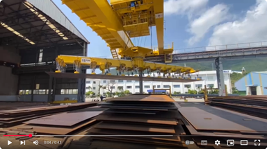 Anti-sway mechanical hoist 1